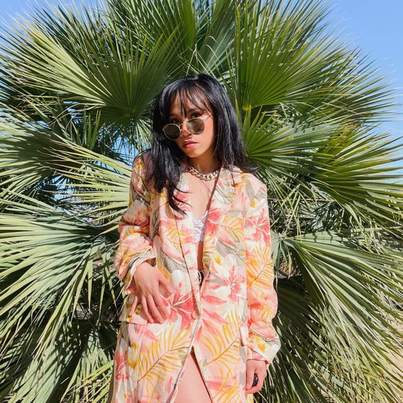 Joie Jackets & Blazers - JOIE Pink Floral Blazer | Size 10 NWT